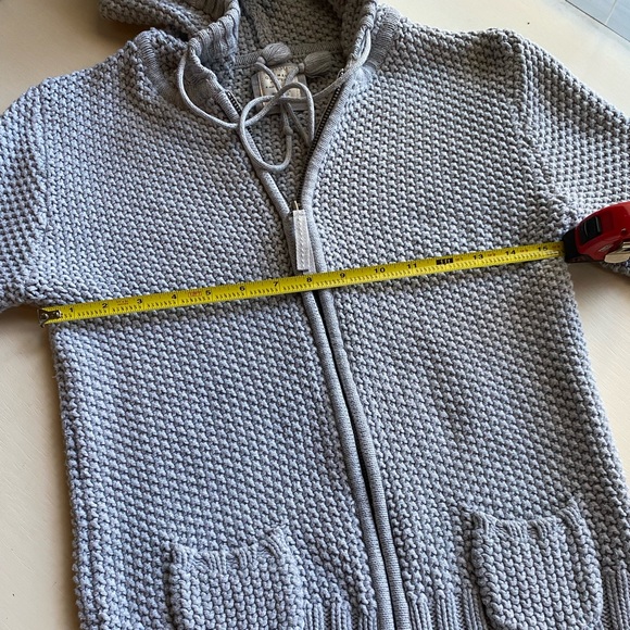 Old Navy Sweater Hoodie Gray Size M - Picture 10 of 13